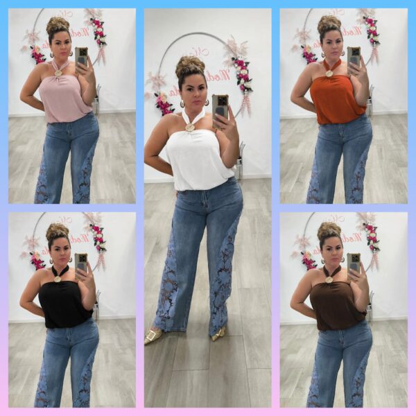 Top Nudo Ambar